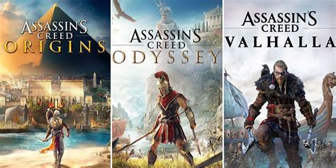 assassin's creed origins odyssey valhalla.